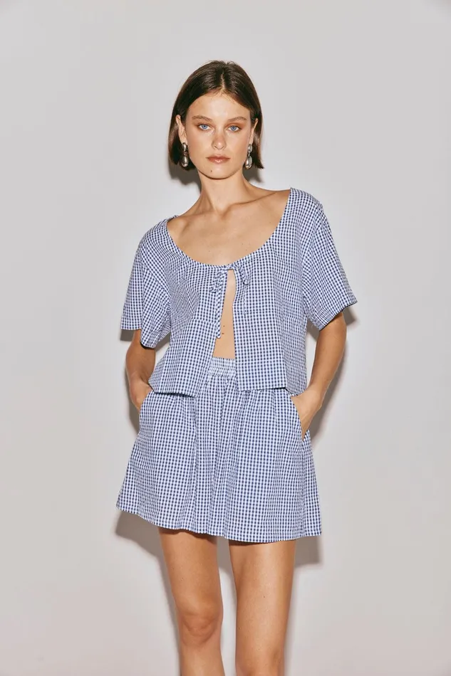 VRG GRL The Sea and I Shorts Navy Women Sets VRG GRL The Sea and I Shorts Navy Women Sets