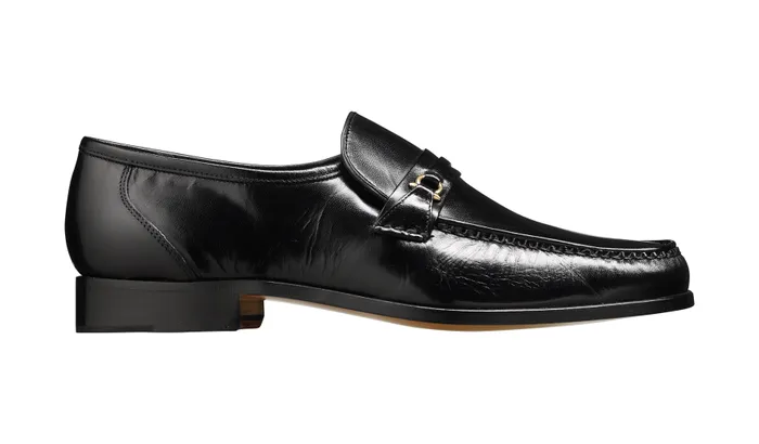 Wade 8211 Black Kid Men Barker Shoes Mens Loafers