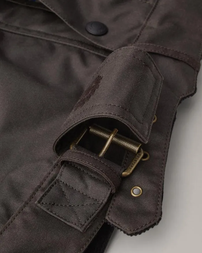 Waxed Jackets Men Belstaff Brooklands Motorcycle Jacket Mahogany