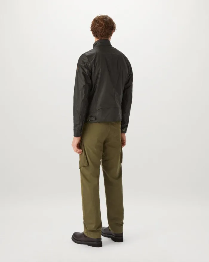 Waxed Jackets Men Belstaff Racemaster Jacket Faded Olive