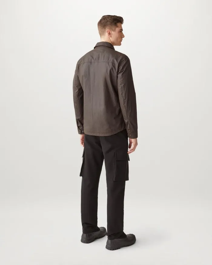 Waxed Jackets Men Belstaff Tour Overshirt Burnt Oak Waxed Jackets Men Belstaff Tour Overshirt Burnt Oak