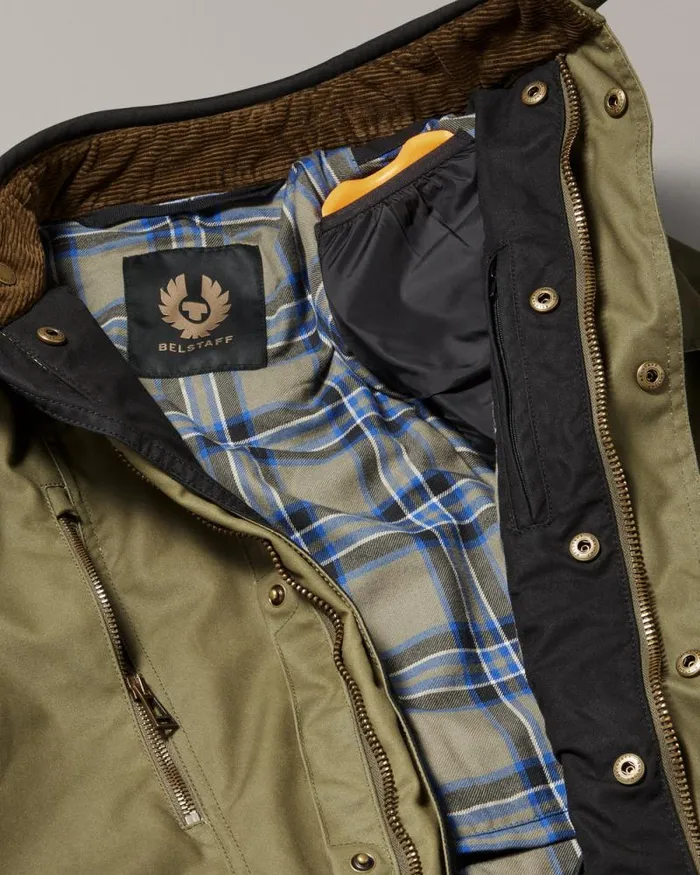 Waxed Jackets Men Belstaff Waymaster Motorcycle Waxed Cotton Jacket Belstaff Olive