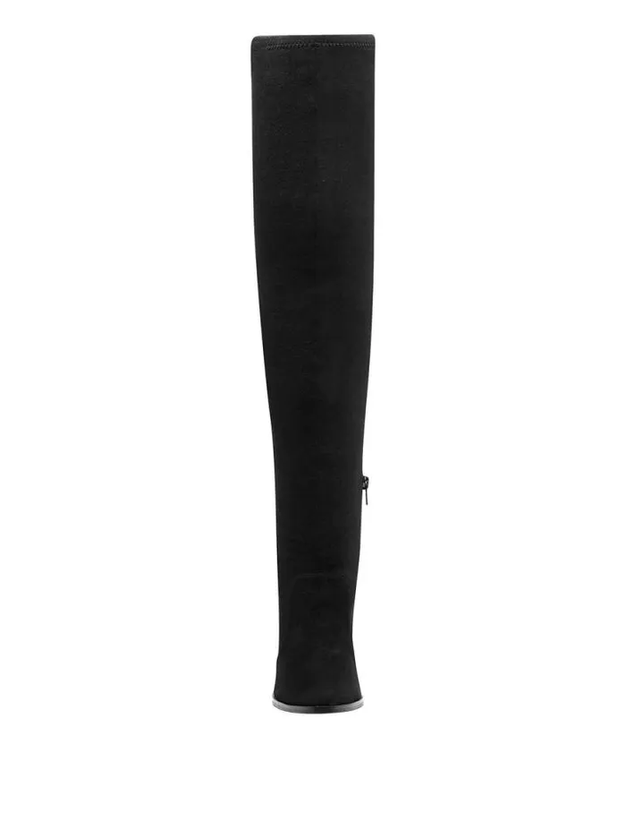 Wide Width Shoes Jessica Simpson Brixten Over The Knee Boot In Black Suede