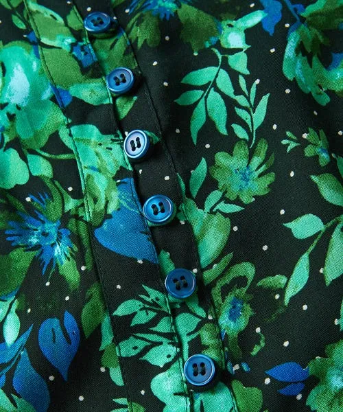 Winter Florals Tunic Dress Green Tops Tunics and Blouses Joebrowns Apparel Winter Florals Tunic Dress Green Tops Tunics and Blouses Joebrowns Apparel