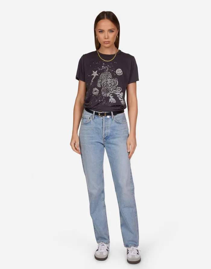 Wolf Tiger Elements Onyx Women039s Lauren Moshi Short Sleeve