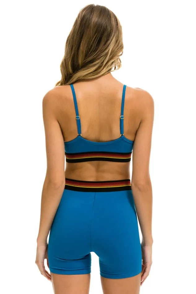 Women Activewear Aviator Nation LOGO ADJUSTABLE BRALETTE 8211 CARIBBEAN Women Activewear Aviator Nation LOGO ADJUSTABLE BRALETTE 8211 CARIBBEAN