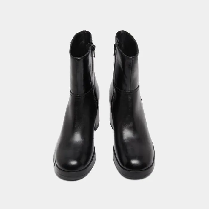 Women Ankle Boots With Flare Heels Black JONAK Ankle Boots Lowboots