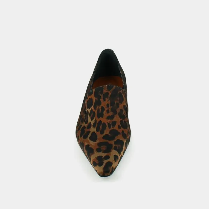 Women Ballet Flats With Pointed Toes Brown JONAK Ballet Flats