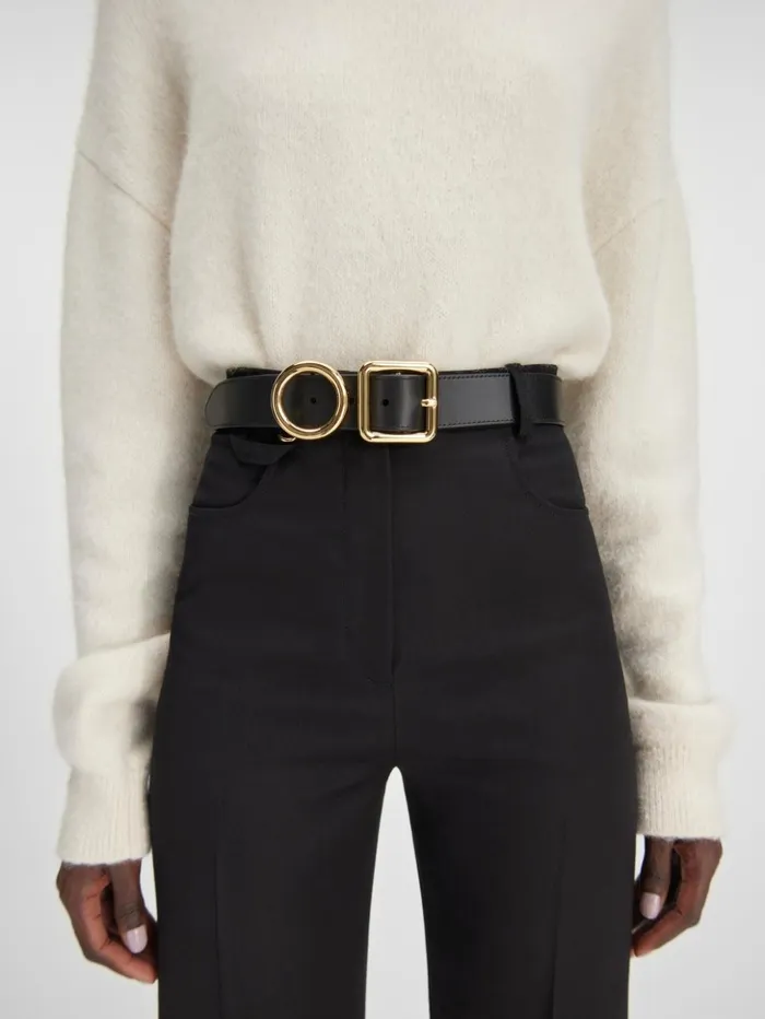 Women Belts JACQUEMUS The Regalo Belt Black