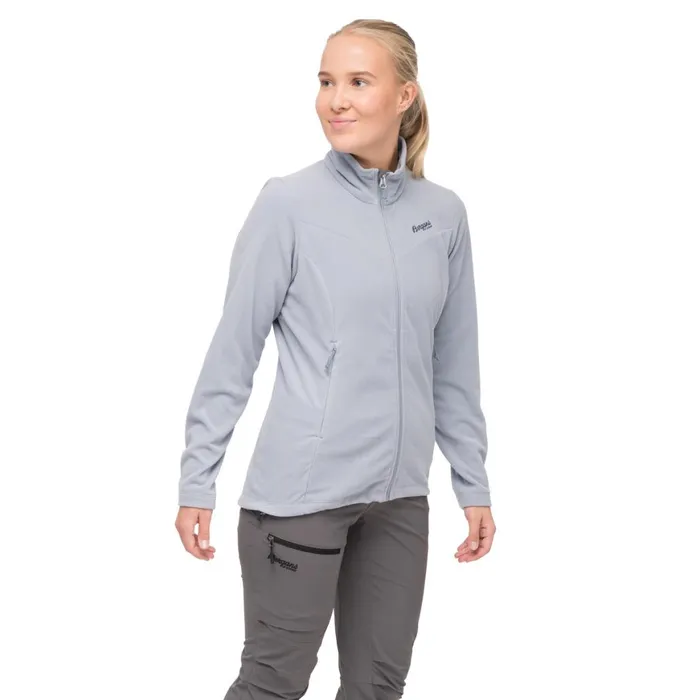 Women Bergans Of Norway Fleece Finnsnes Fleece W Jacket Husky Blue