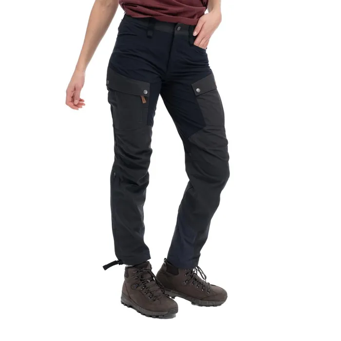 Women Bergans Of Norway Hiking Pants Nordmarka Favor Outdoor Pants Dark Shadow Grey