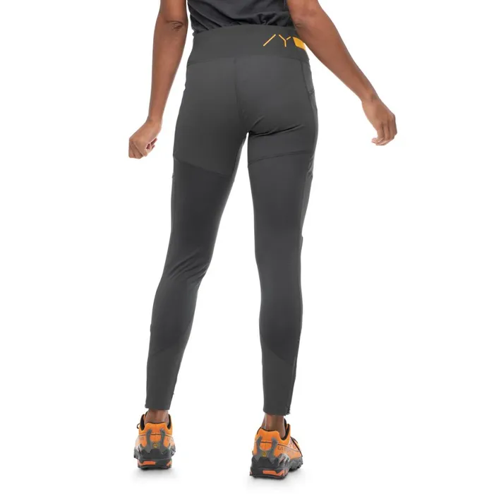 Women Bergans Of Norway Hiking Pants Y Lightline Progressive Tights Dark Shadow Grey