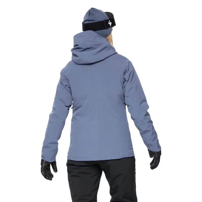 Women Bergans Of Norway Insulated Jackets Oppdal Insulated W Jacket Granite Blue
