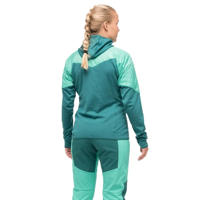 Women Bergans Of Norway Insulation Tind Light Insulated Jacket Light Malachite Green Malachite Green