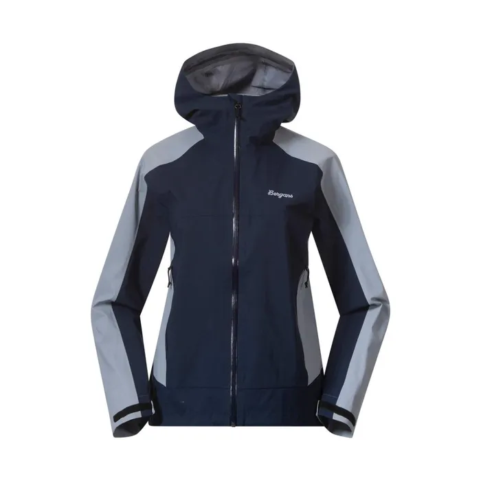 Women Bergans Of Norway Shell Jackets Vaagaa Allround 3l Shell Jacket Navy Blue Husky Blue