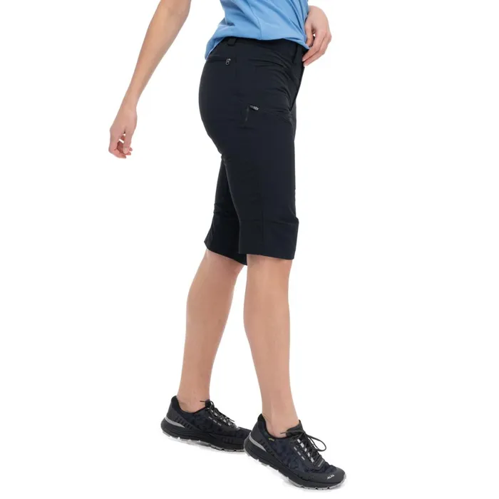 Women Bergans Of Norway Shorts Vandre Light Softshell Long Shorts Black