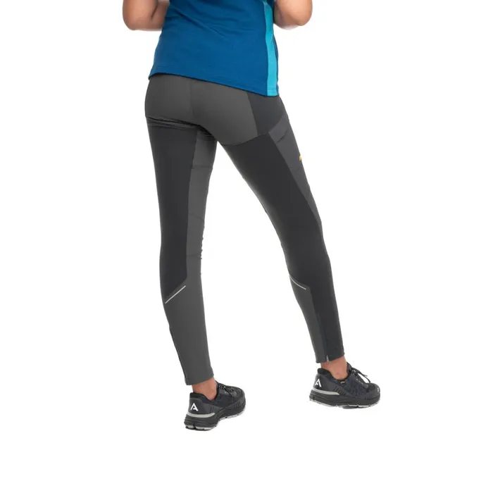 Women Bergans Of Norway Softshell Pants Flyen Original Tight Pants Solid Charcoal