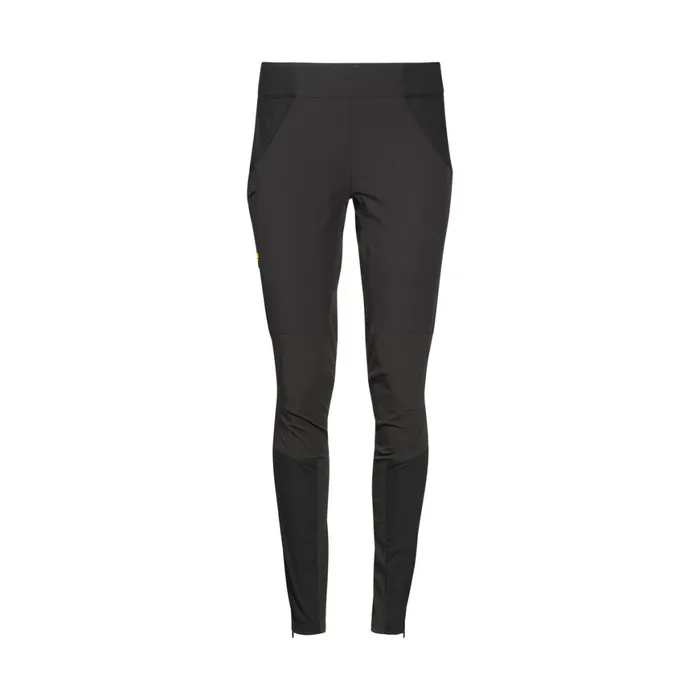 Women Bergans Of Norway Softshell Pants Flyen Original Tight Pants Solid Charcoal