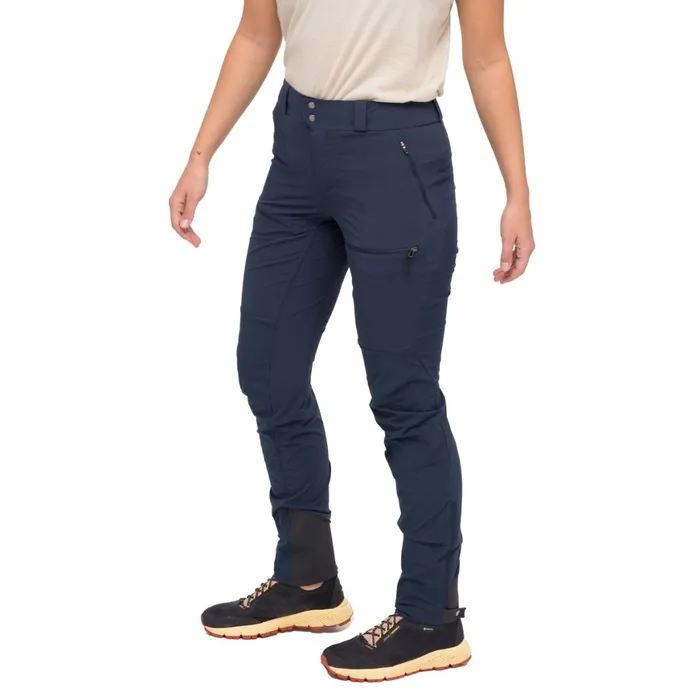 Women Bergans Of Norway Softshell Pants Rabot Softshell Pants Navy Blue
