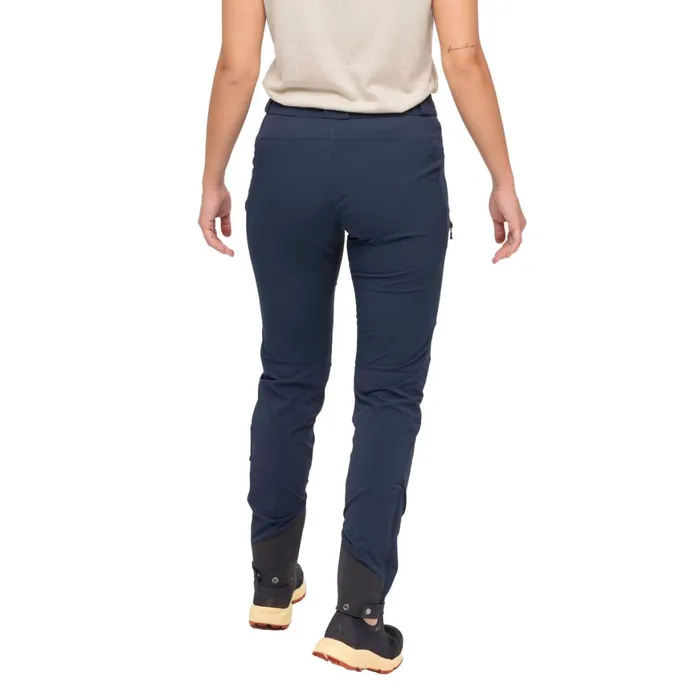 Women Bergans Of Norway Softshell Pants Rabot Softshell Pants Navy Blue