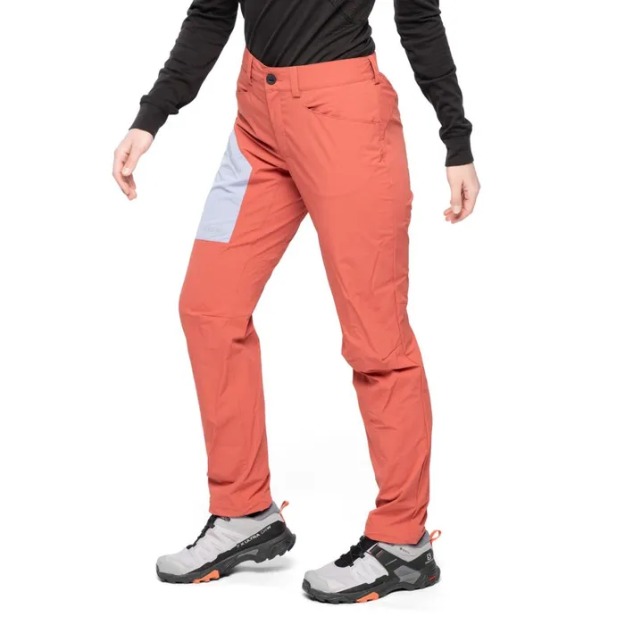 Women Bergans Of Norway Softshell Pants Vaagaa Light Softshell Pants Rusty Dust Husky Blue