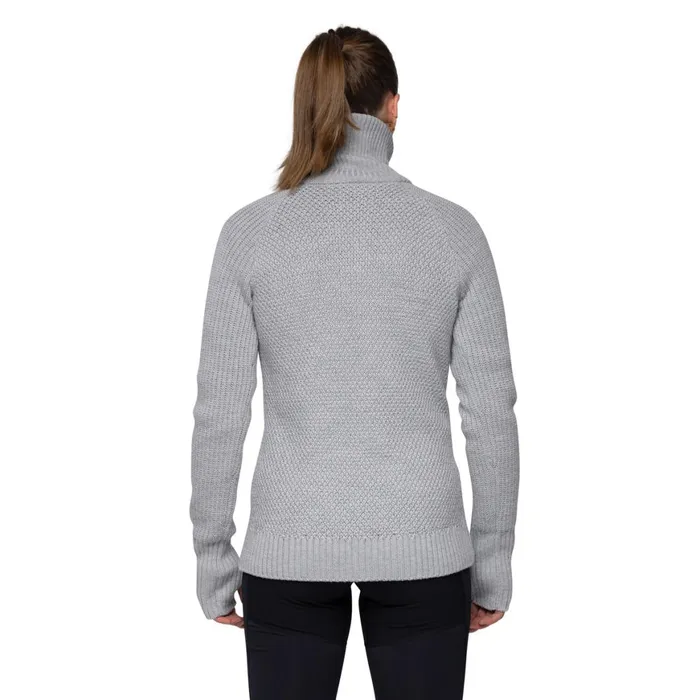 Women Bergans Of Norway Wool Ulriken Jumper Magnesium Grey