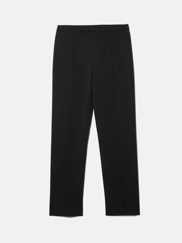 Women Bi Stretch Cigarette Trouser Black Jigsaw Suits and Tailoring
