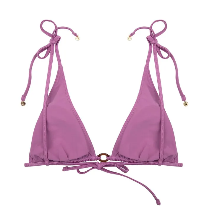 Women Bikini Tops Love Stories Jolly Bikini Top Purple