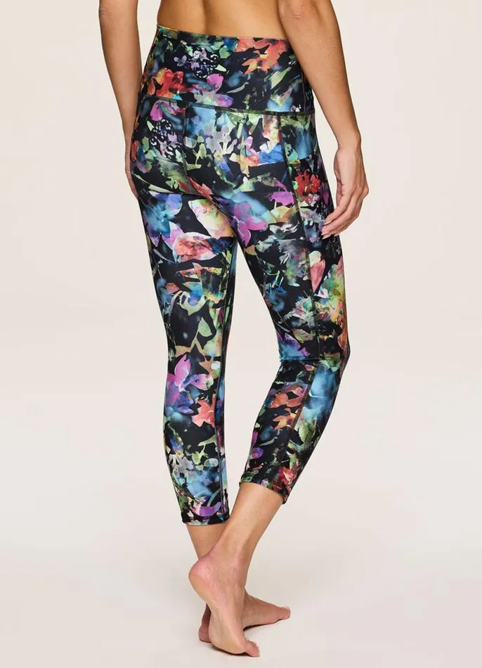 Women Blooming For You Super Soft Capri Multi RBX Active Capris