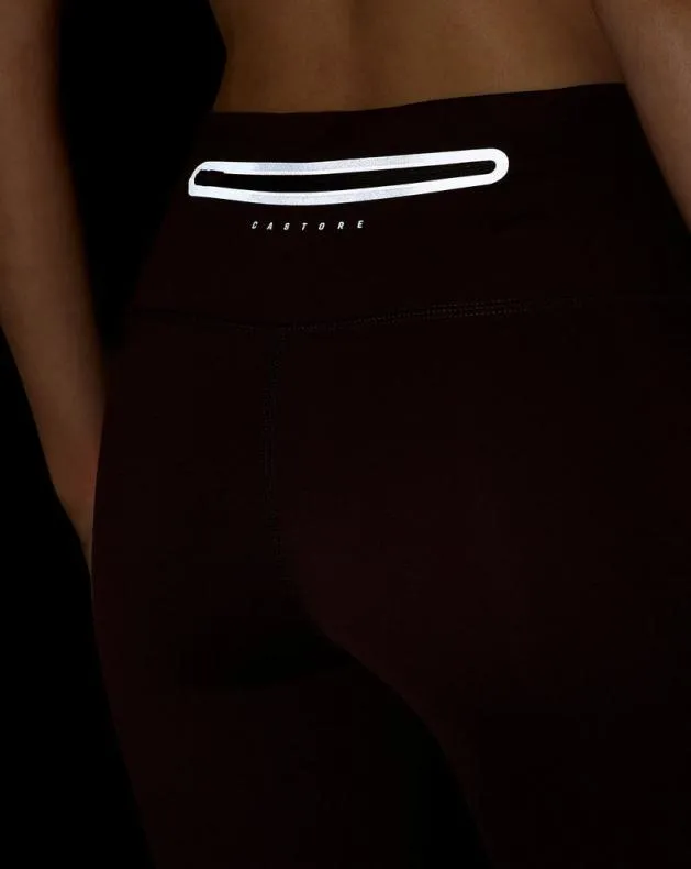 Women Castore Leggings WoZone Breathable Performance Leggings 8211 Brown