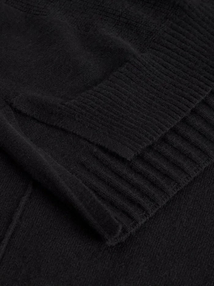 Women CITY JUMPER Pure Black White Stuff Knitwear