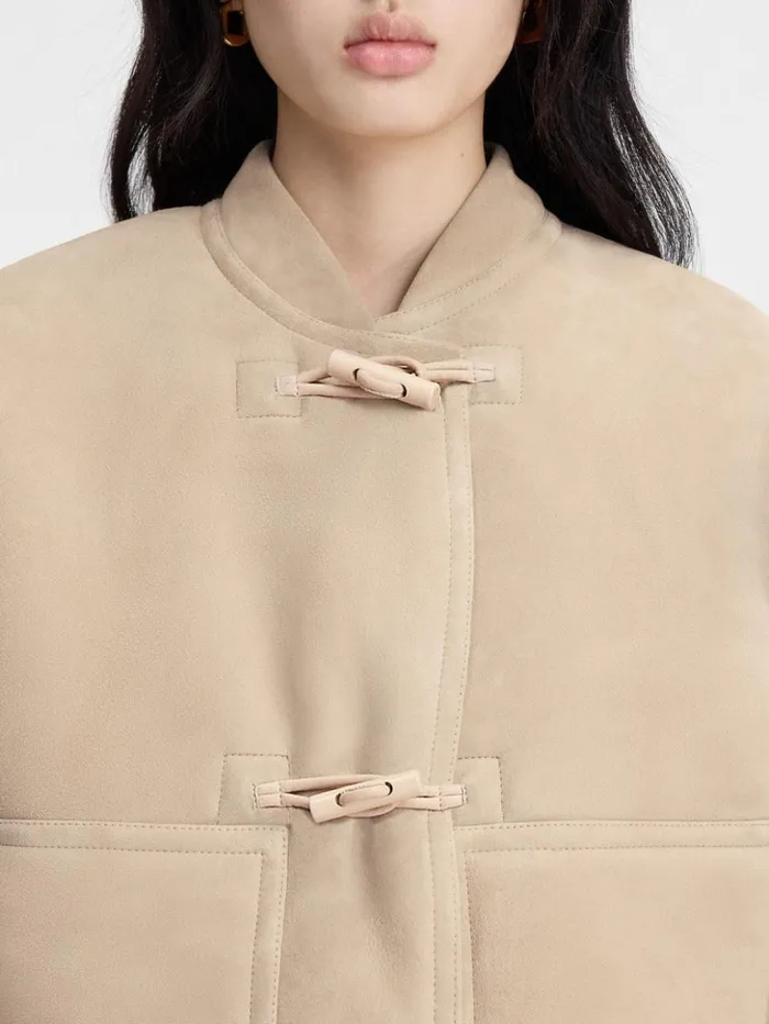 Women Coats and Jackets JACQUEMUS The Telo Jacket Light Beige Women Coats and Jackets JACQUEMUS The Telo Jacket Light Beige