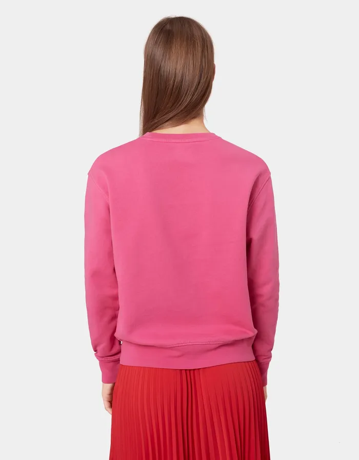 Women Colorfulstandard Women Classic Organic Crew 8211 Sapphire Blue Crewneck Sweatshirts