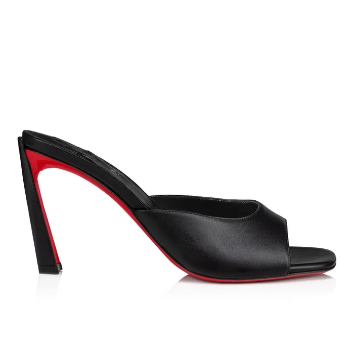 Women Condora Mule 85 Mm Mules 8211 Nappa Leather 8211 Black Christian Louboutin Sandals and Slides