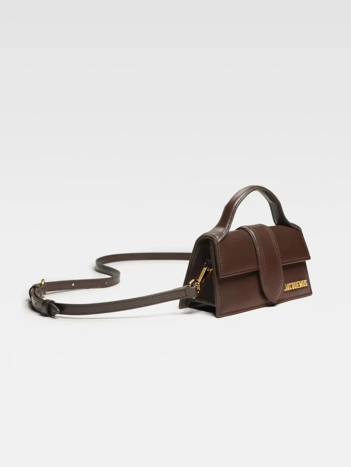 Women Crossbody and Handbags JACQUEMUS The Bambino Brown Women Crossbody and Handbags JACQUEMUS The Bambino Brown