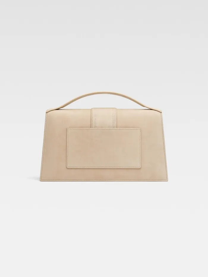 Women Crossbody and Handbags JACQUEMUS The Bambinou Dark Beige Women Crossbody and Handbags JACQUEMUS The Bambinou Dark Beige