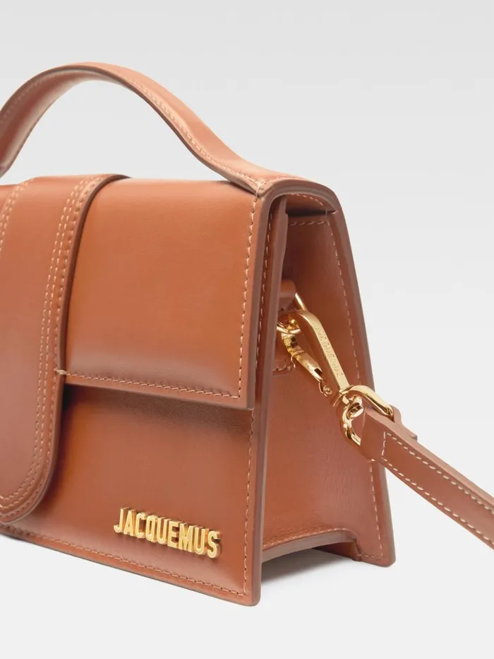 Women Crossbody and Handbags JACQUEMUS The Large Bambino Light Brown Women Crossbody and Handbags JACQUEMUS The Large Bambino Light Brown