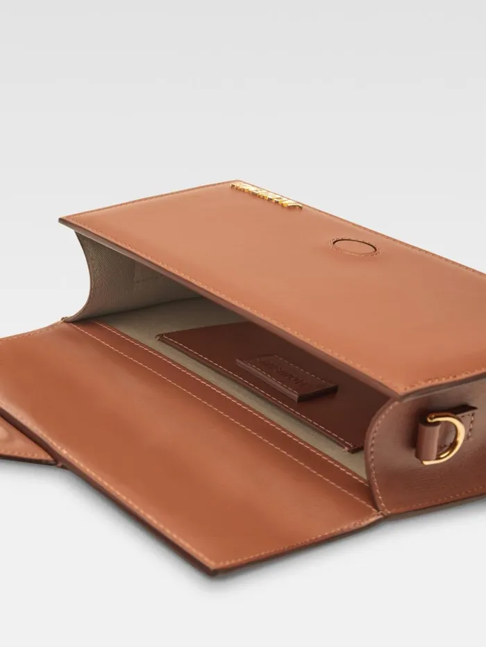 Women Crossbody and Handbags JACQUEMUS The Large Bambino Light Brown Women Crossbody and Handbags JACQUEMUS The Large Bambino Light Brown