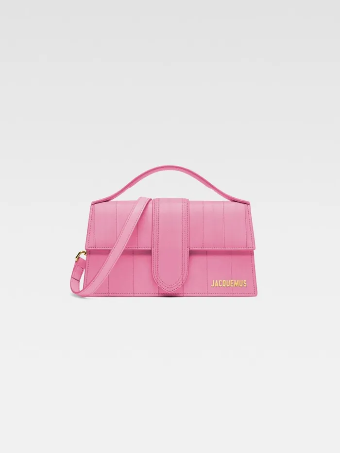 Women Crossbody and Handbags JACQUEMUS The Large Bambino Pale Pink
