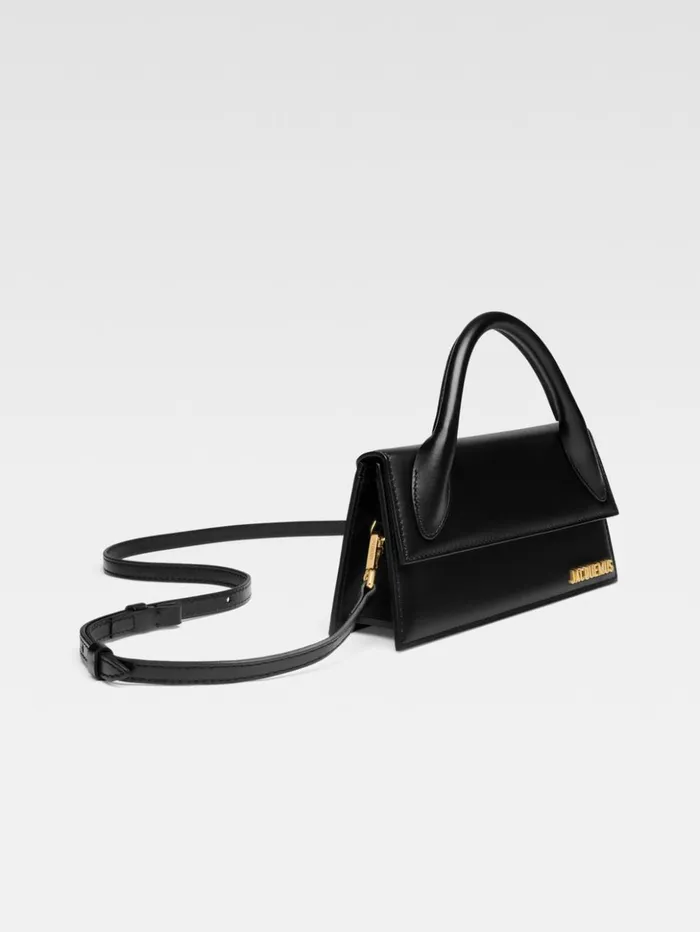 Women Crossbody and Handbags JACQUEMUS The Long Chiquito Black Women Crossbody and Handbags JACQUEMUS The Long Chiquito Black