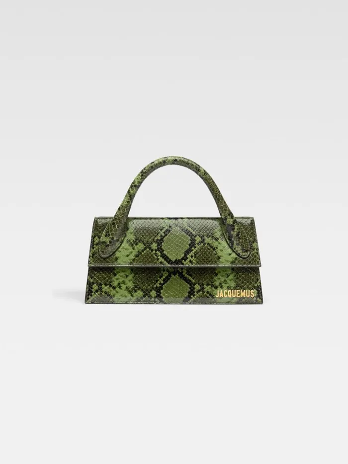 Women Crossbody and Handbags JACQUEMUS The Long Chiquito Green