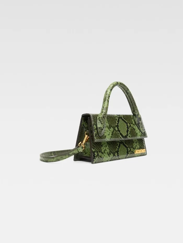 Women Crossbody and Handbags JACQUEMUS The Long Chiquito Green Women Crossbody and Handbags JACQUEMUS The Long Chiquito Green