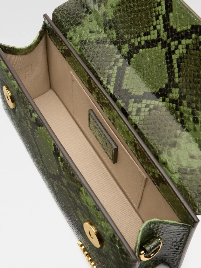 Women Crossbody and Handbags JACQUEMUS The Long Chiquito Green Women Crossbody and Handbags JACQUEMUS The Long Chiquito Green