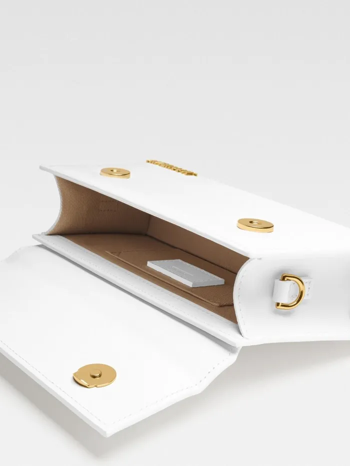 Women Crossbody and Handbags JACQUEMUS The Long Chiquito White Women Crossbody and Handbags JACQUEMUS The Long Chiquito White