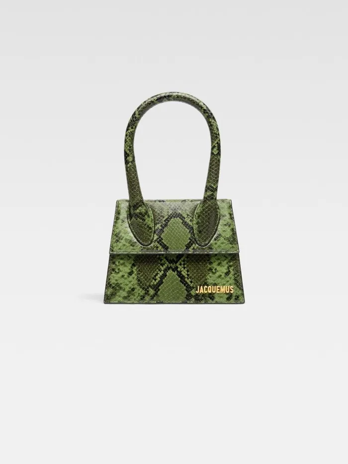 Women Crossbody and Handbags JACQUEMUS The Medium Chiquito Green