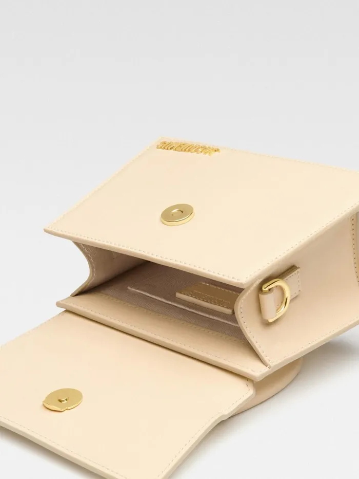 Women Crossbody and Handbags JACQUEMUS The Medium Chiquito Ivory Women Crossbody and Handbags JACQUEMUS The Medium Chiquito Ivory