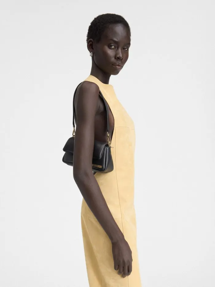 Women Crossbody and Handbags JACQUEMUS The Small Bambimou Black Women Crossbody and Handbags JACQUEMUS The Small Bambimou Black