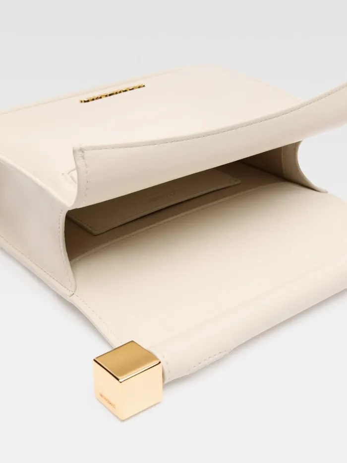 Women Crossbody and Handbags JACQUEMUS The Small Rond Carr Clutch Light Ivory Women Crossbody and Handbags JACQUEMUS The Small Rond Carr Clutch Light Ivory