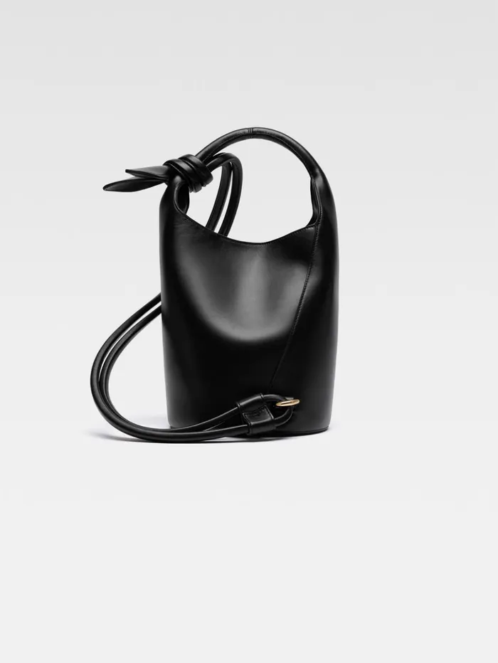 Women Crossbody and Handbags JACQUEMUS The Small Tourni Black Women Crossbody and Handbags JACQUEMUS The Small Tourni Black