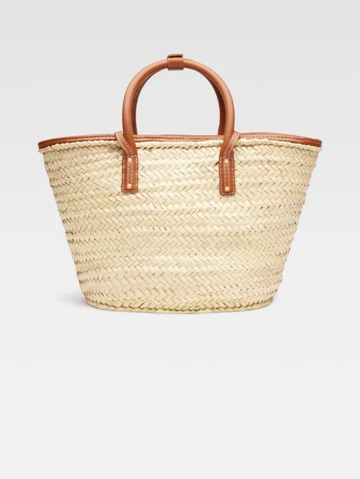 Women Crossbody and Handbags JACQUEMUS The Soli Basket Light Brown Women Crossbody and Handbags JACQUEMUS The Soli Basket Light Brown
